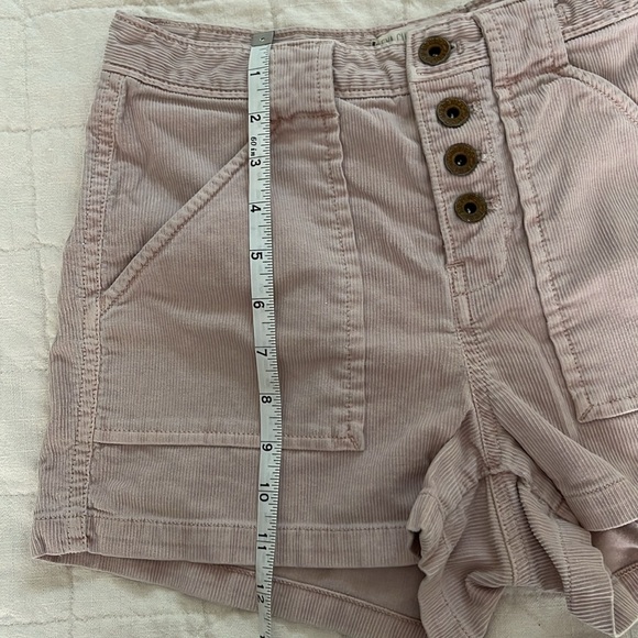 Alexa Chung for Madewell Pink Button Front Shorts - Picture 7 of 9